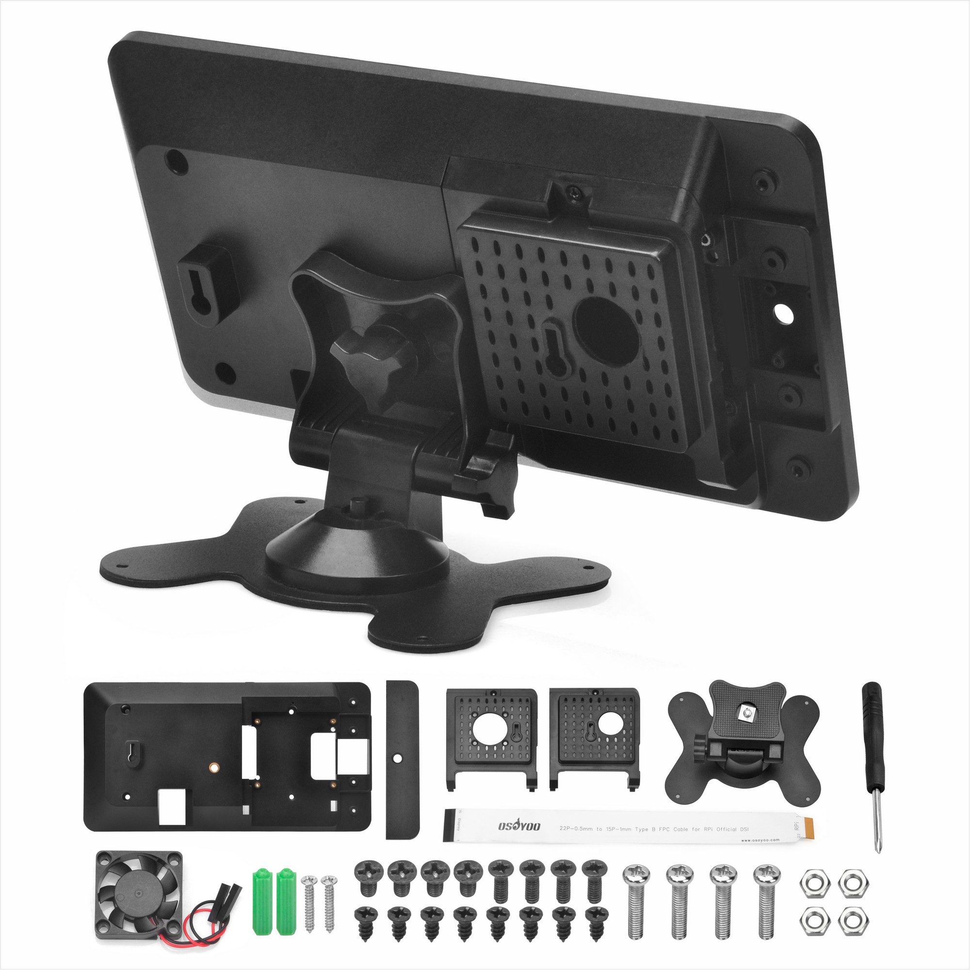 Pi 4 Case - Чехол OSOYOO PiStudio для Raspberry Pi