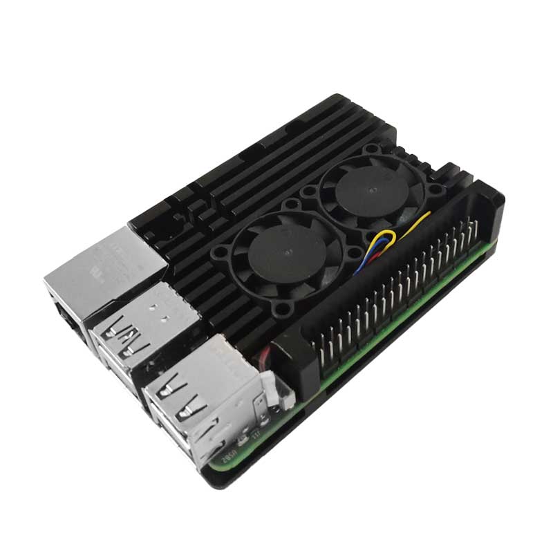 Pi 5 Case - Алюминиевый металлический корпус Raspberry Pi 5