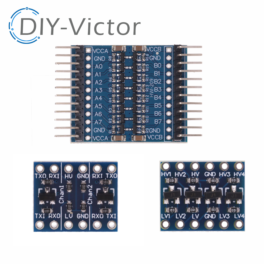 Raspberry Pi 4 - 2-канальный преобразователь логического уровня IIC I2C
