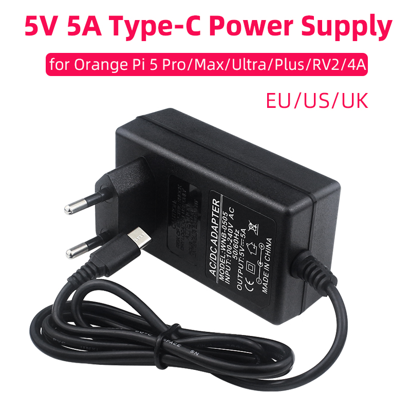 Pi Power Supply - Блок питания Orange Pi 5 В,