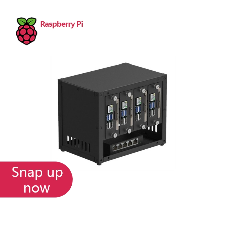 Pi 4 Case - Корпус UCTRONICS для Raspberry Pi Cluster,