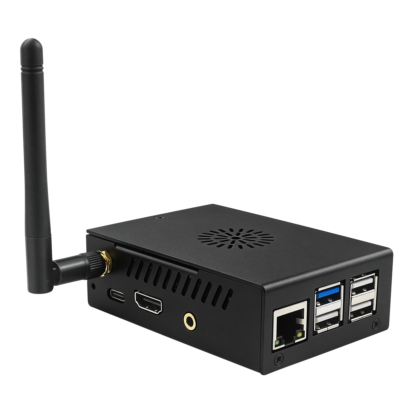 Алюминиевый металлический корп – обзор и цена Pi 4 Case