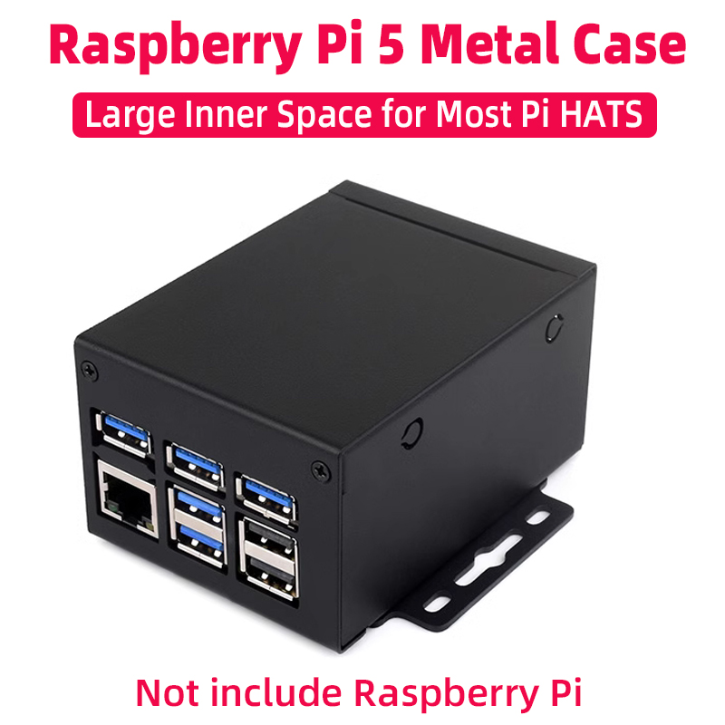 Металлический корпус для Raspb – обзор и цена Raspberry Pi 5