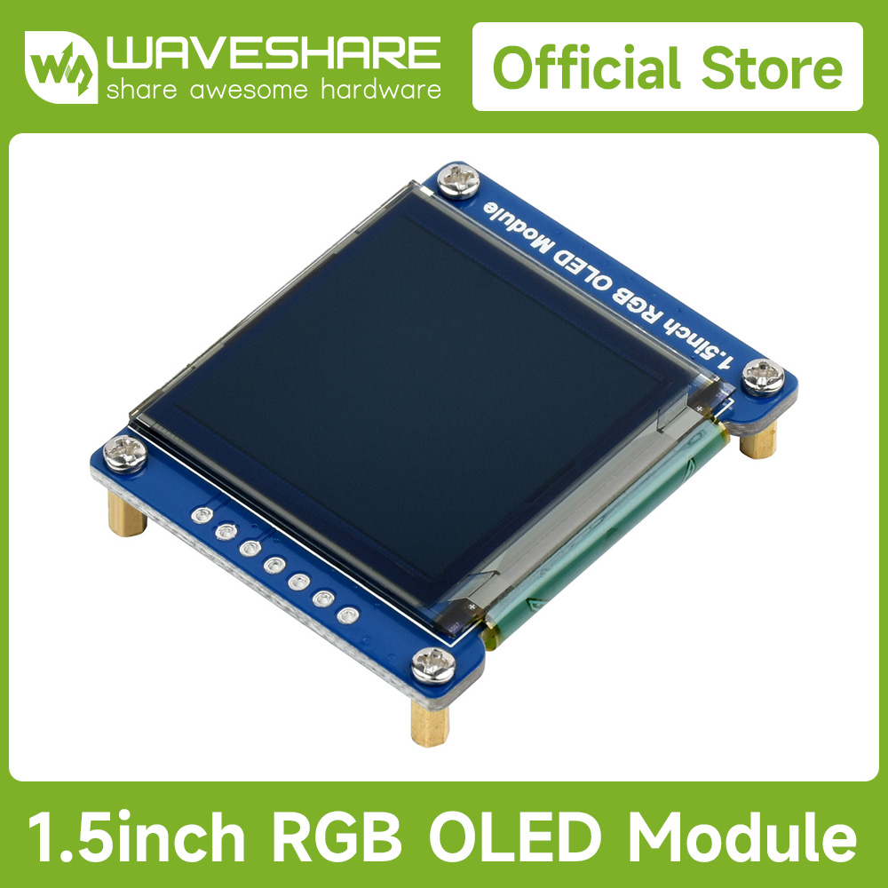 Модуль дисплея Waveshare 1.5 д – обзор и цена Raspberry Pi 5