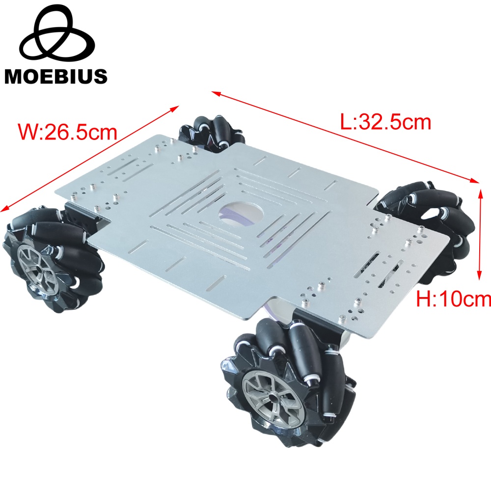 Комплект робота-машинки MOEBIU – обзор и цена Arduino Kit