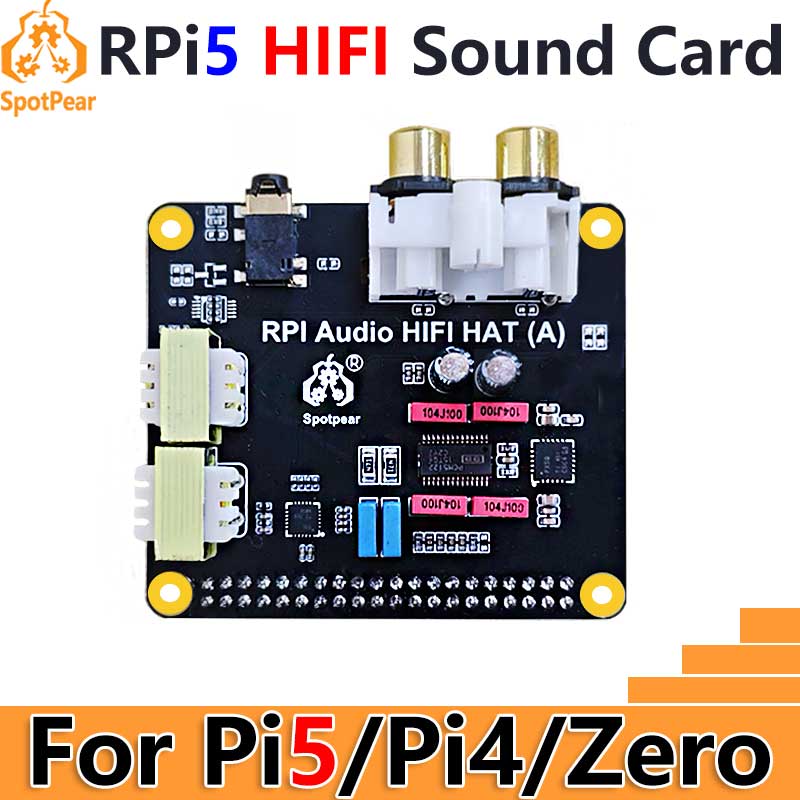 Raspberry Pi5 Audio HIFI HAT P – обзор и цена Pi Zero