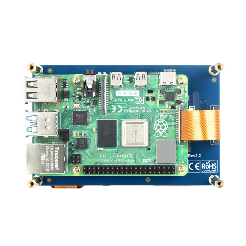 Raspberry Pi 4,3-дюймовый DSI- – обзор и цена Pi 5 Case