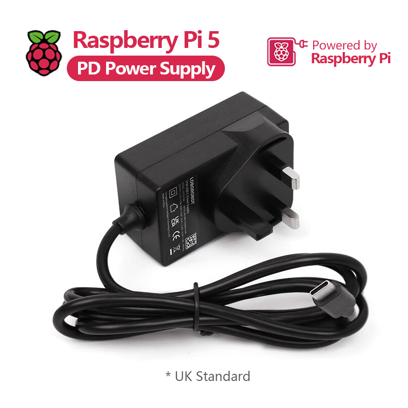 Адаптер питания Raspberry Pi 5 – обзор и цена Pi Power Supply