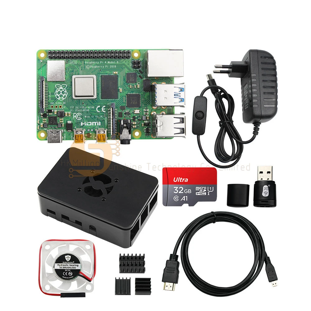 Стартовый комплект Raspberry P – обзор и цена Pi 4 Case