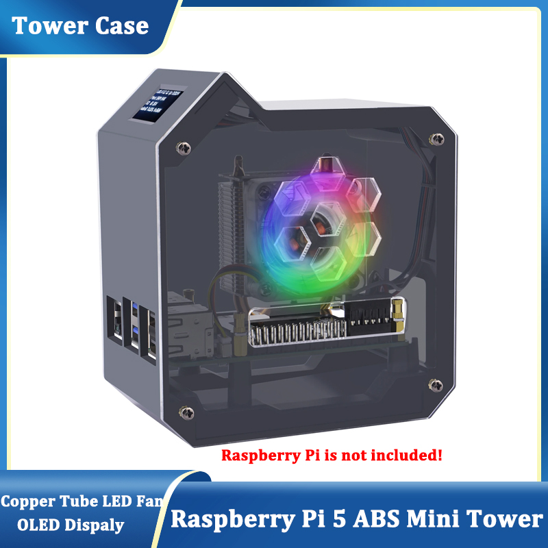 GeeekPi Raspberry Pi 5 ABS Min – обзор и цена Pi Cooler