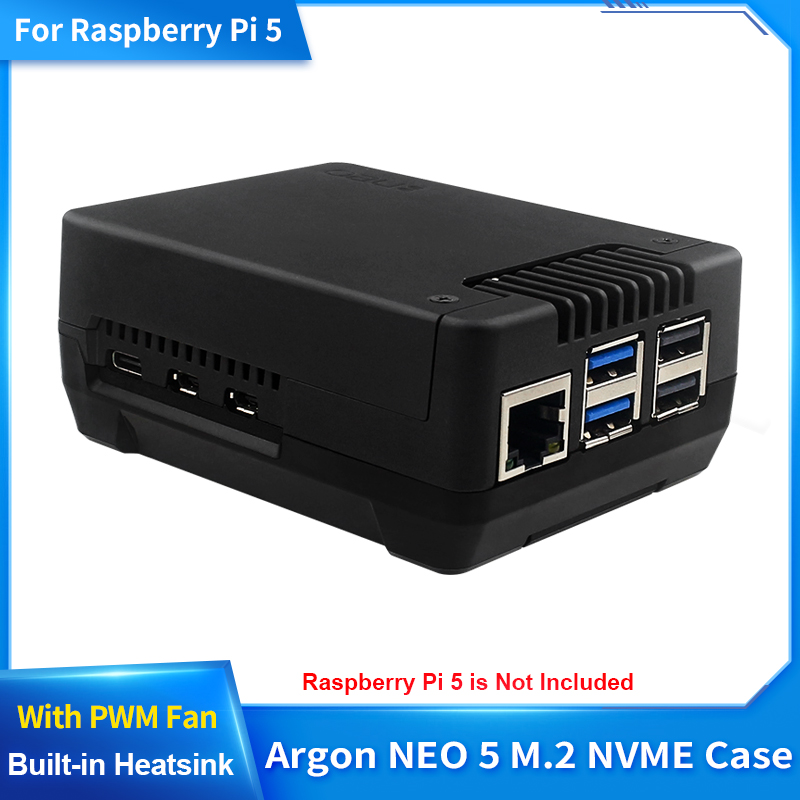 Корпус Argon NEO 5 M.2 NVME PC – обзор и цена Pi Cooler