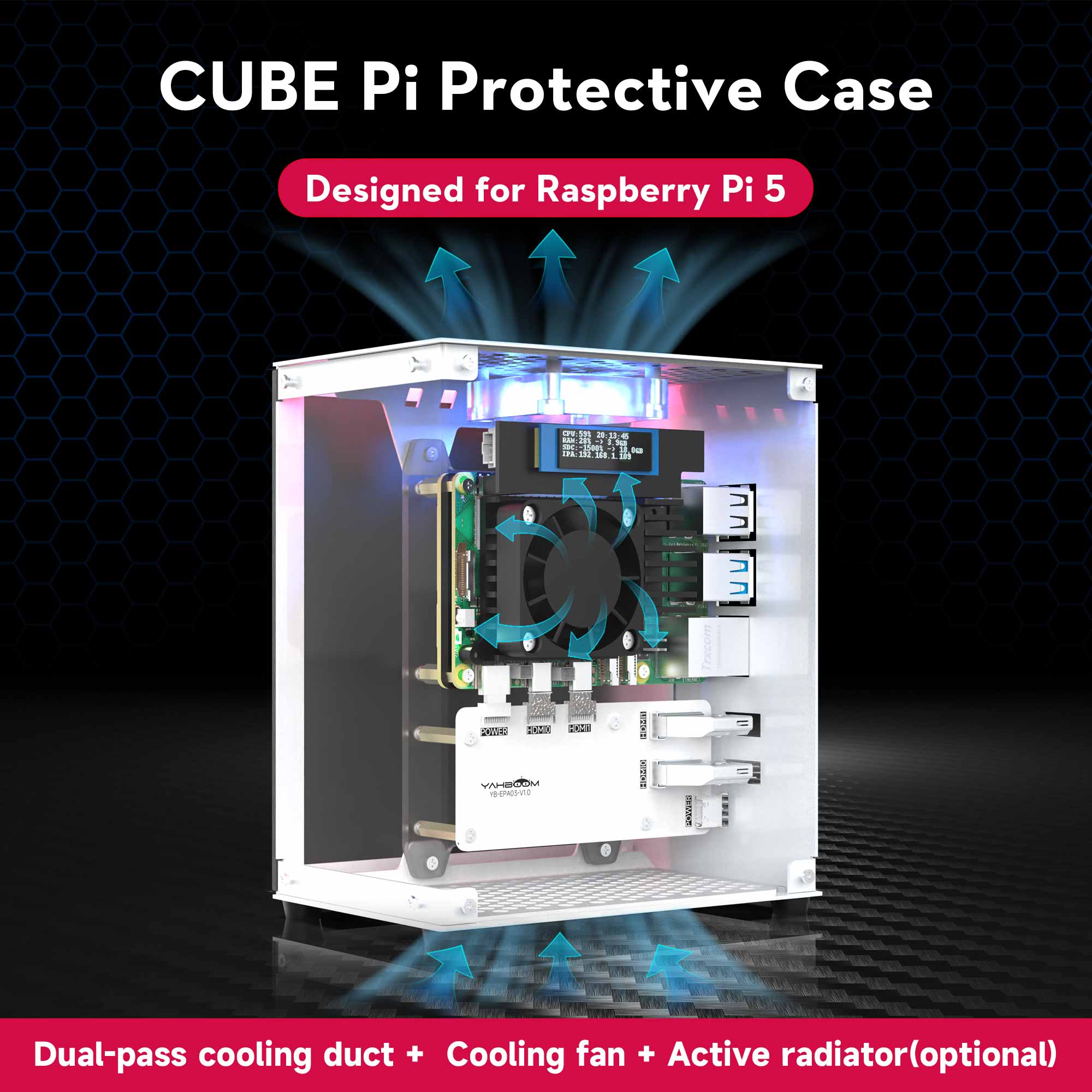 Защитный комплект корпуса Rasp – обзор и цена Pi 5 Case