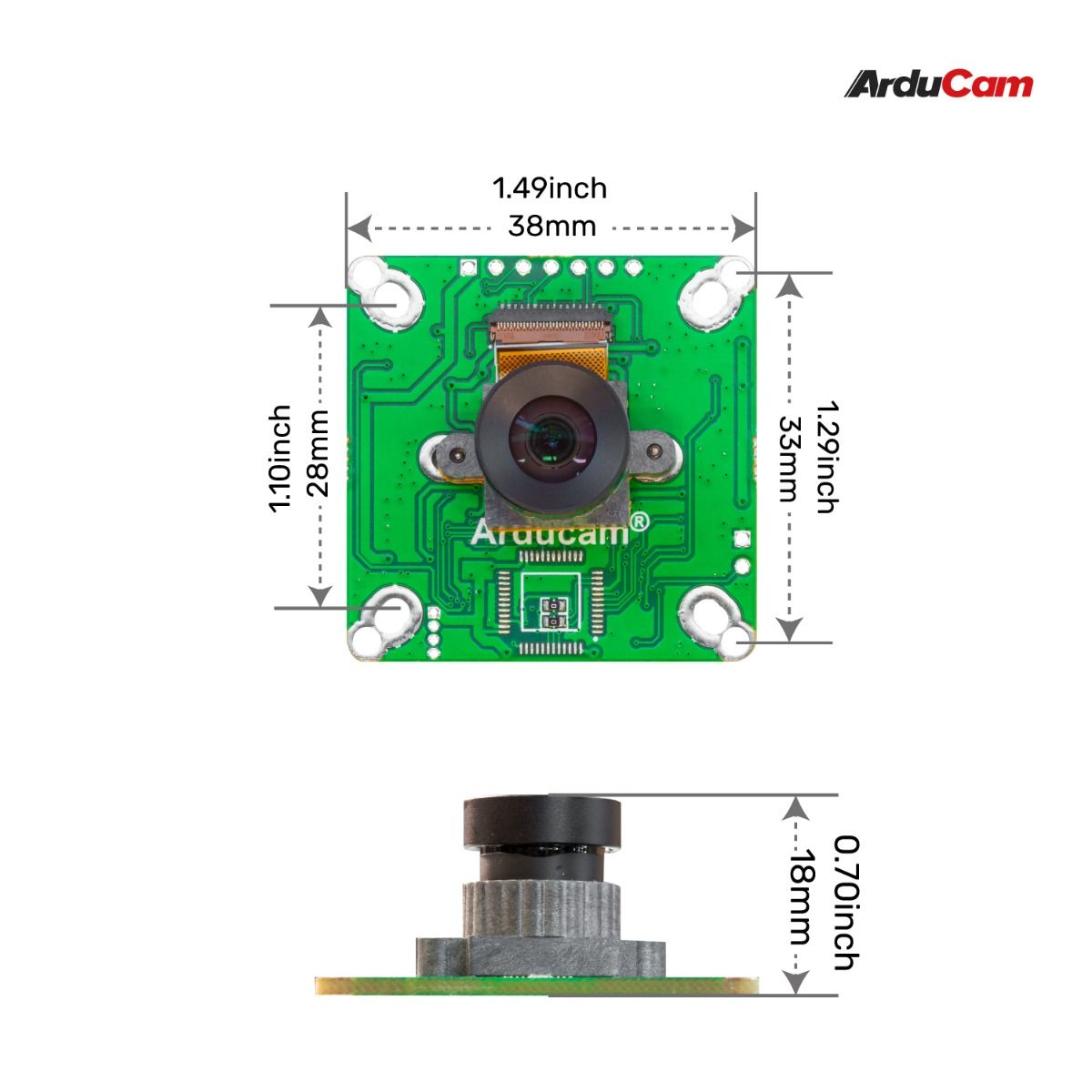 Комплект четырехбраскопических – обзор и цена Pi Camera Module