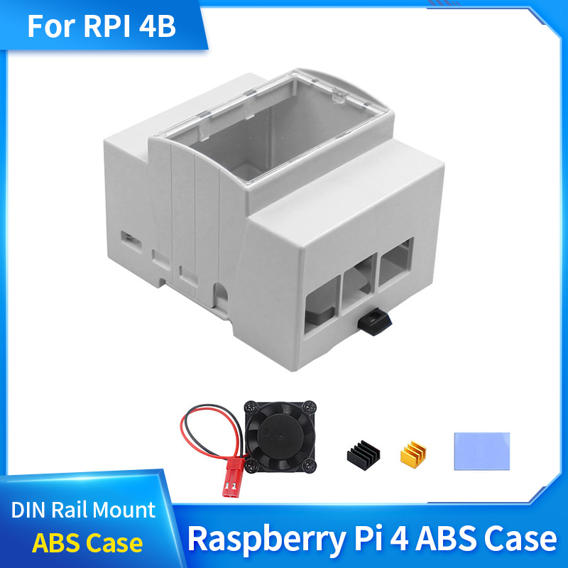 Корпус из АБС-пластика Raspber – обзор и цена Pi 4 Case