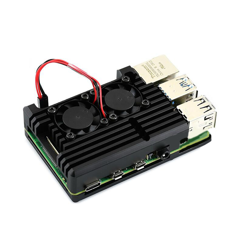 Алюминиевый металлический корп – обзор и цена Pi 4 Case
